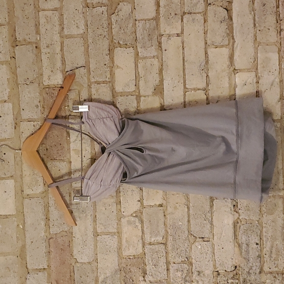 Lululemon Cut-out Workout Tank. Light Purple / Grey. Size 2. Womens - Picture 1 of 5